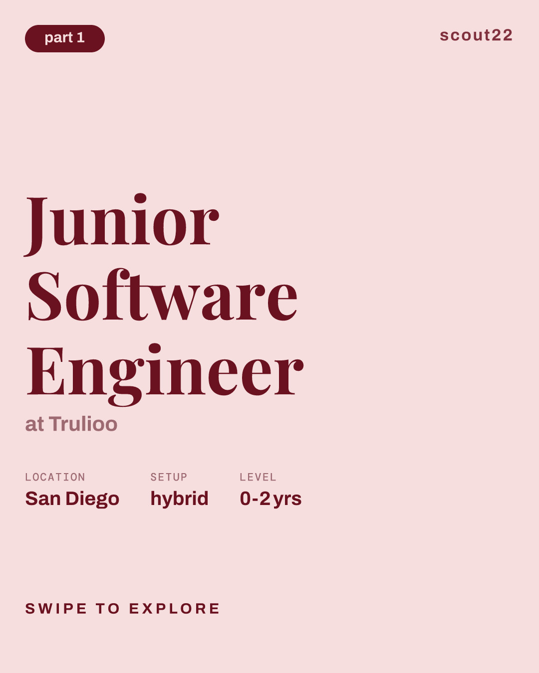Junior Software Engineer at Trulioo