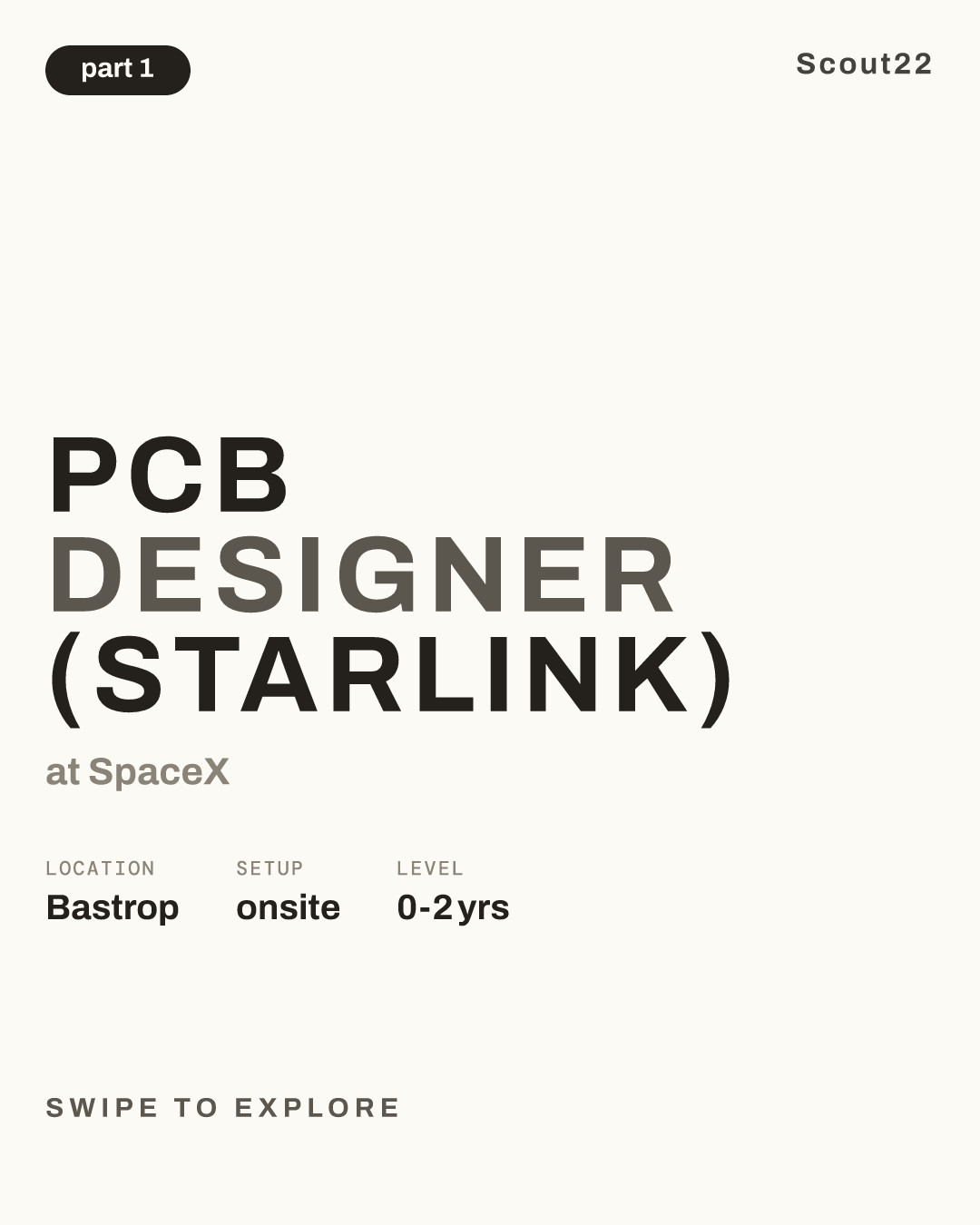 PCB Designer (Starlink) at SpaceX