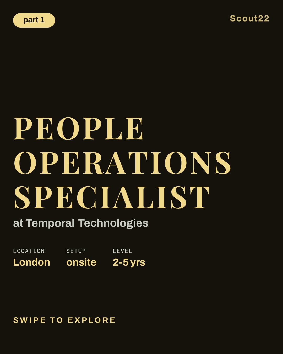 People Operations Specialist at Temporal Technologies