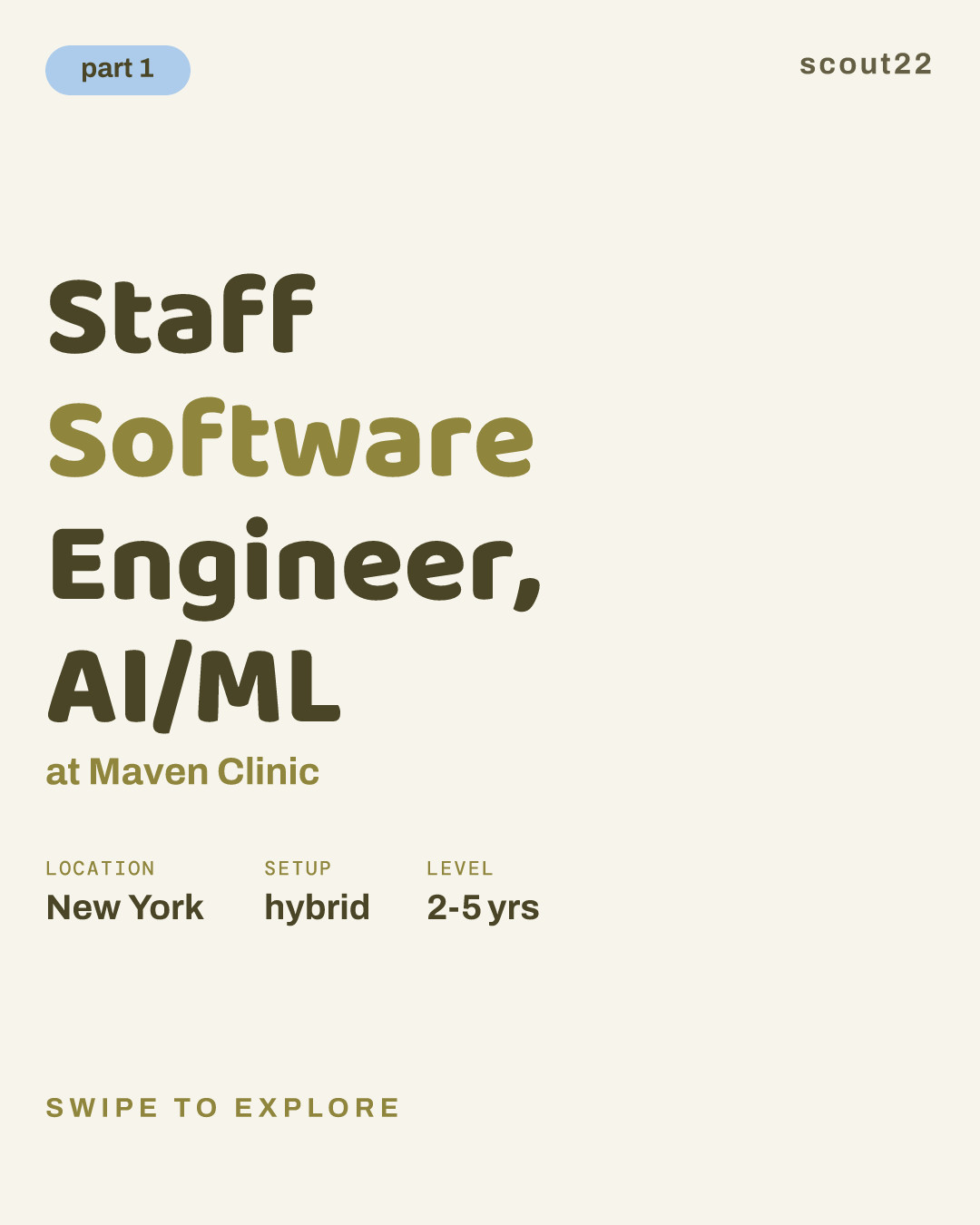 Staff Software Engineer, AI/ML at Maven Clinic
