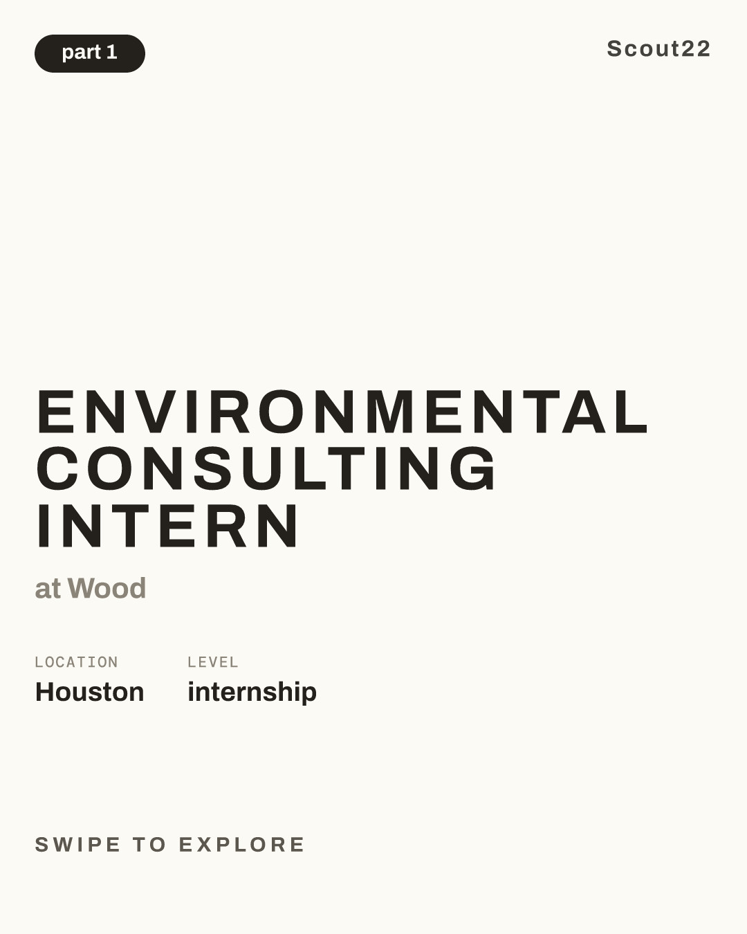 Environmental Consulting Intern at Wood