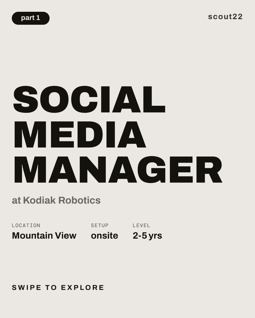 Social Media Manager at Kodiak Robotics