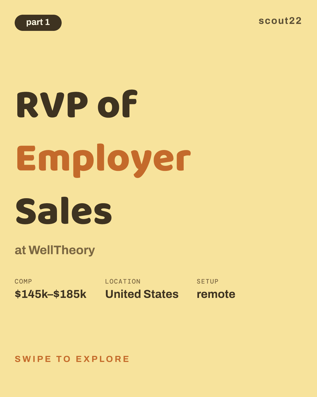 RVP of Employer Sales at WellTheory