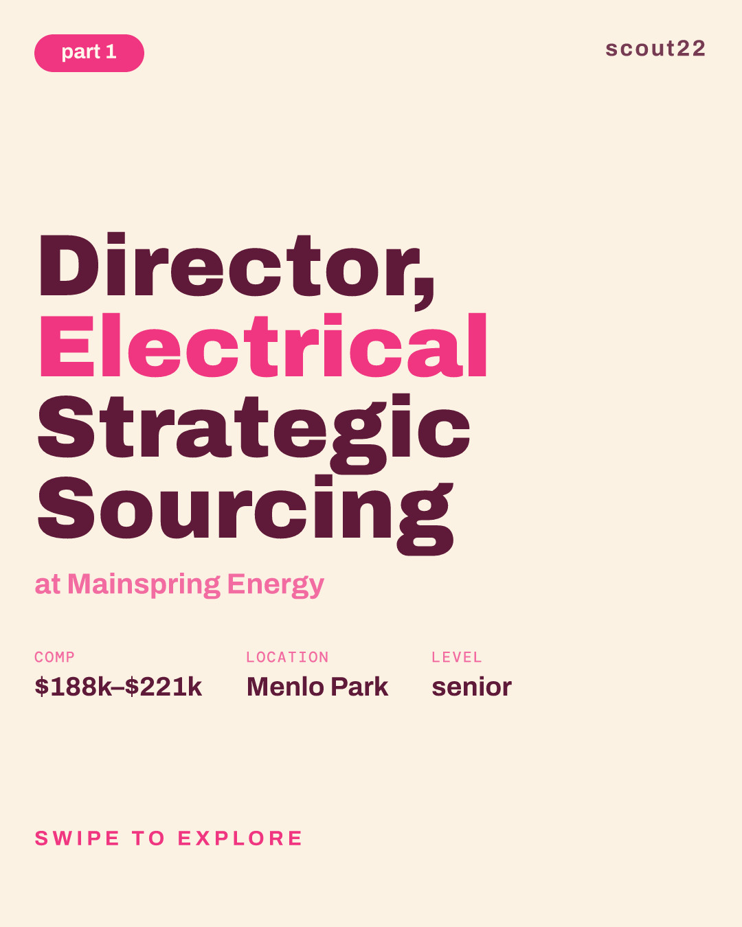 Director, Electrical Strategic Sourcing at Mainspring Energy