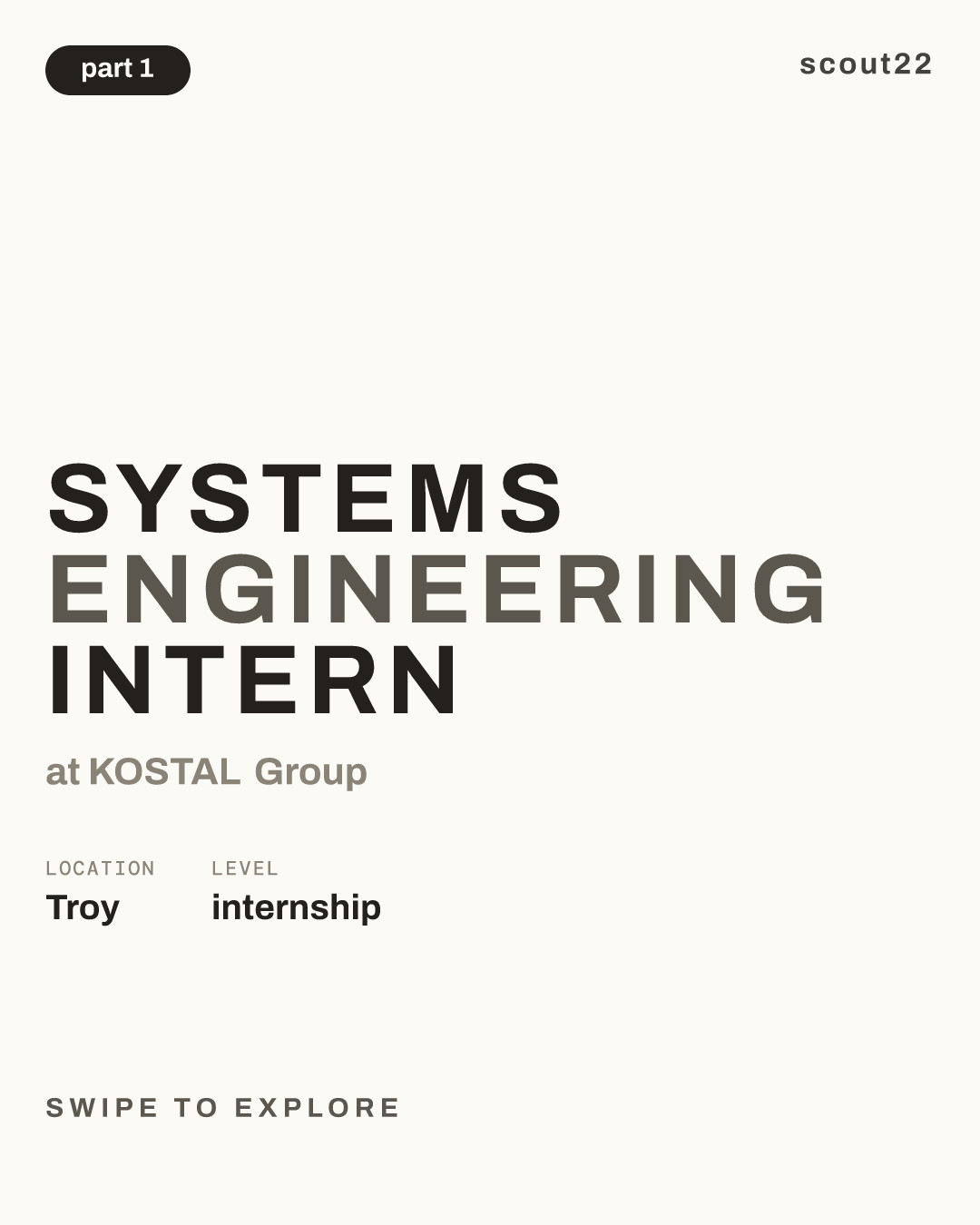 Systems Engineering Intern at KOSTAL Group