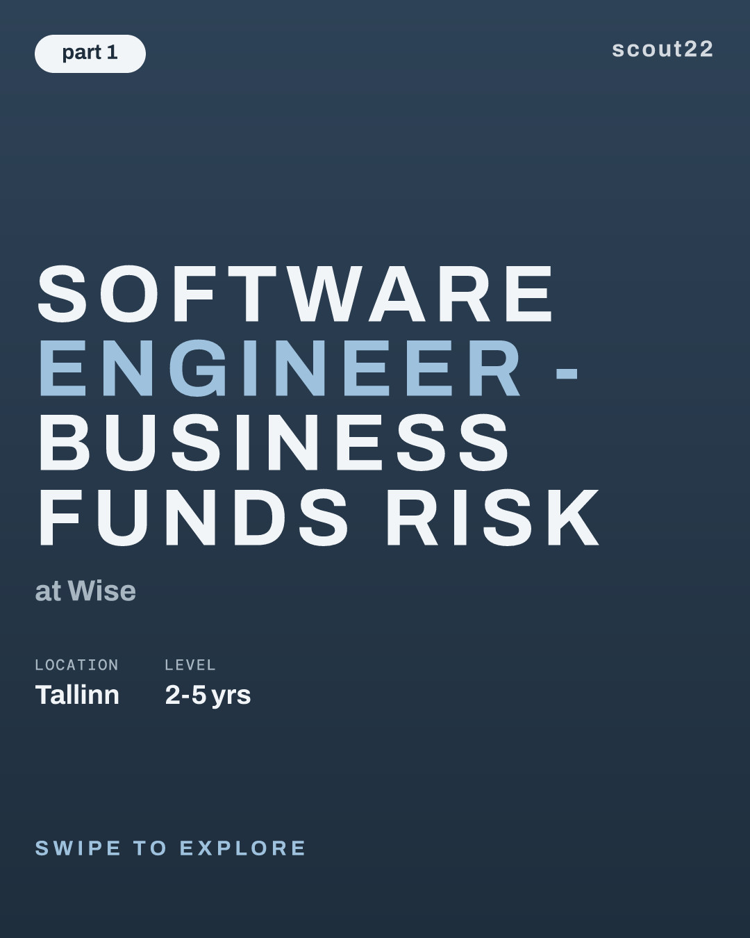 Software Engineer - Business Funds Risk at Wise