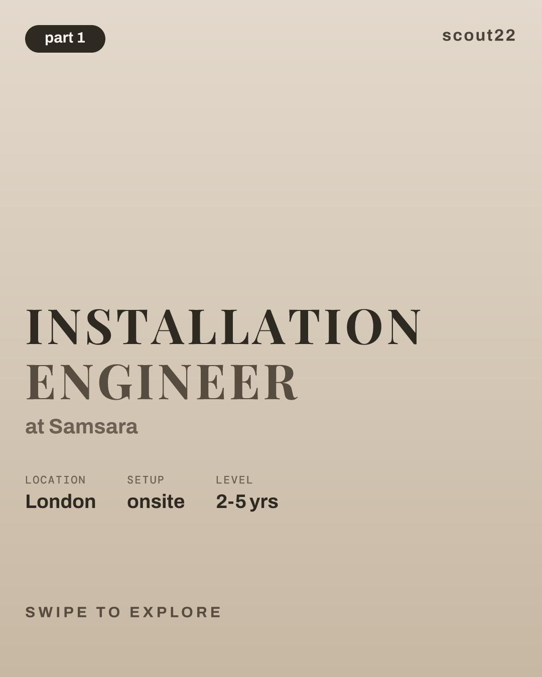 Installation Engineer at Samsara
