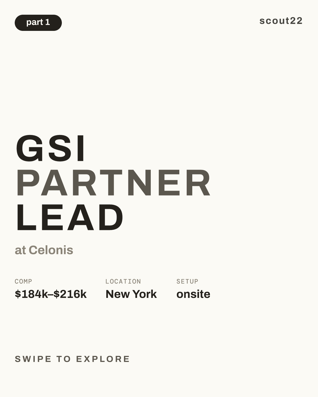 GSI Partner Lead at Celonis