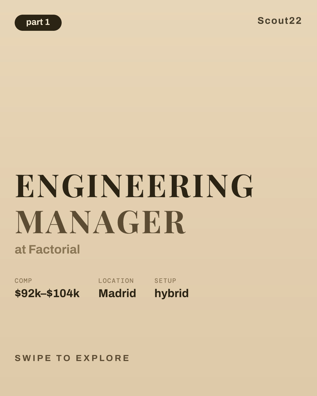 Engineering Manager at Factorial