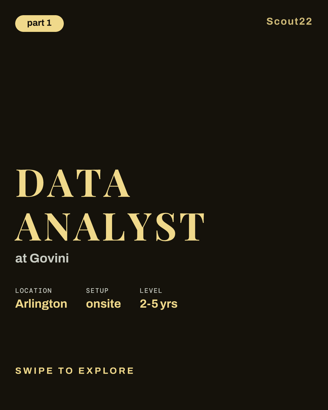 Data Analyst at Govini