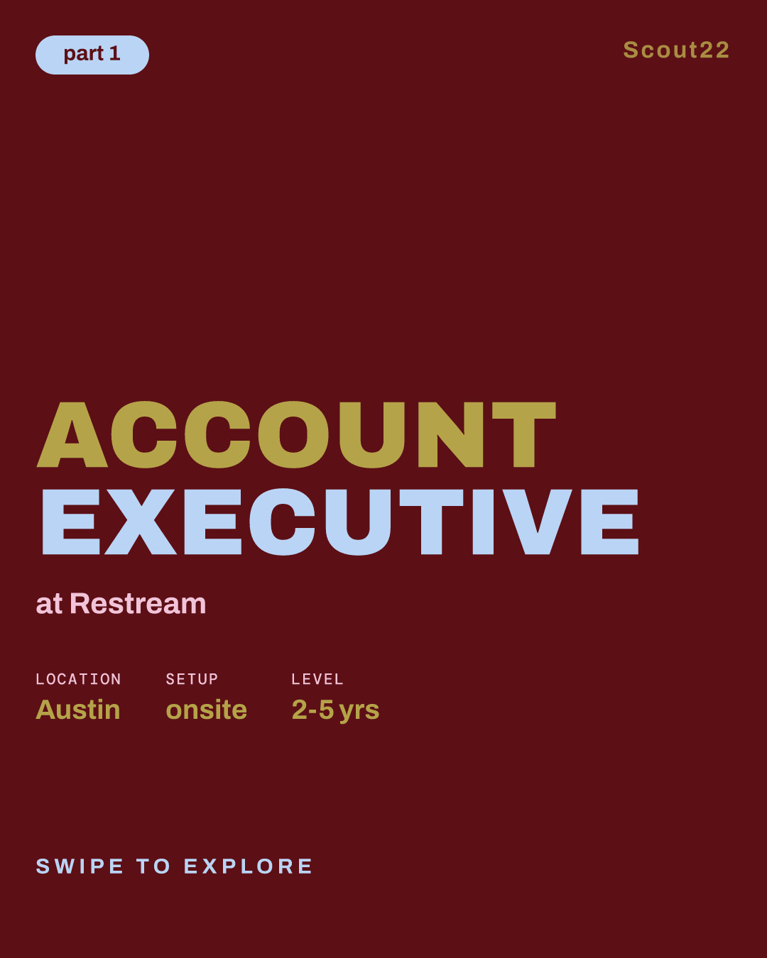 Account Executive at Restream