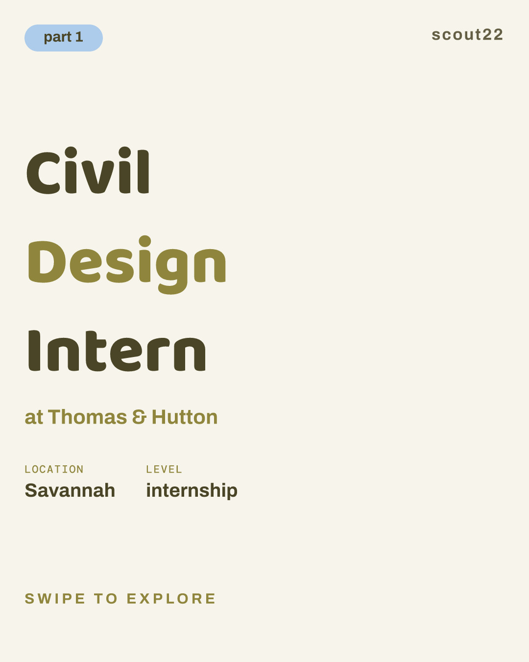 Civil Design Intern at Thomas & Hutton