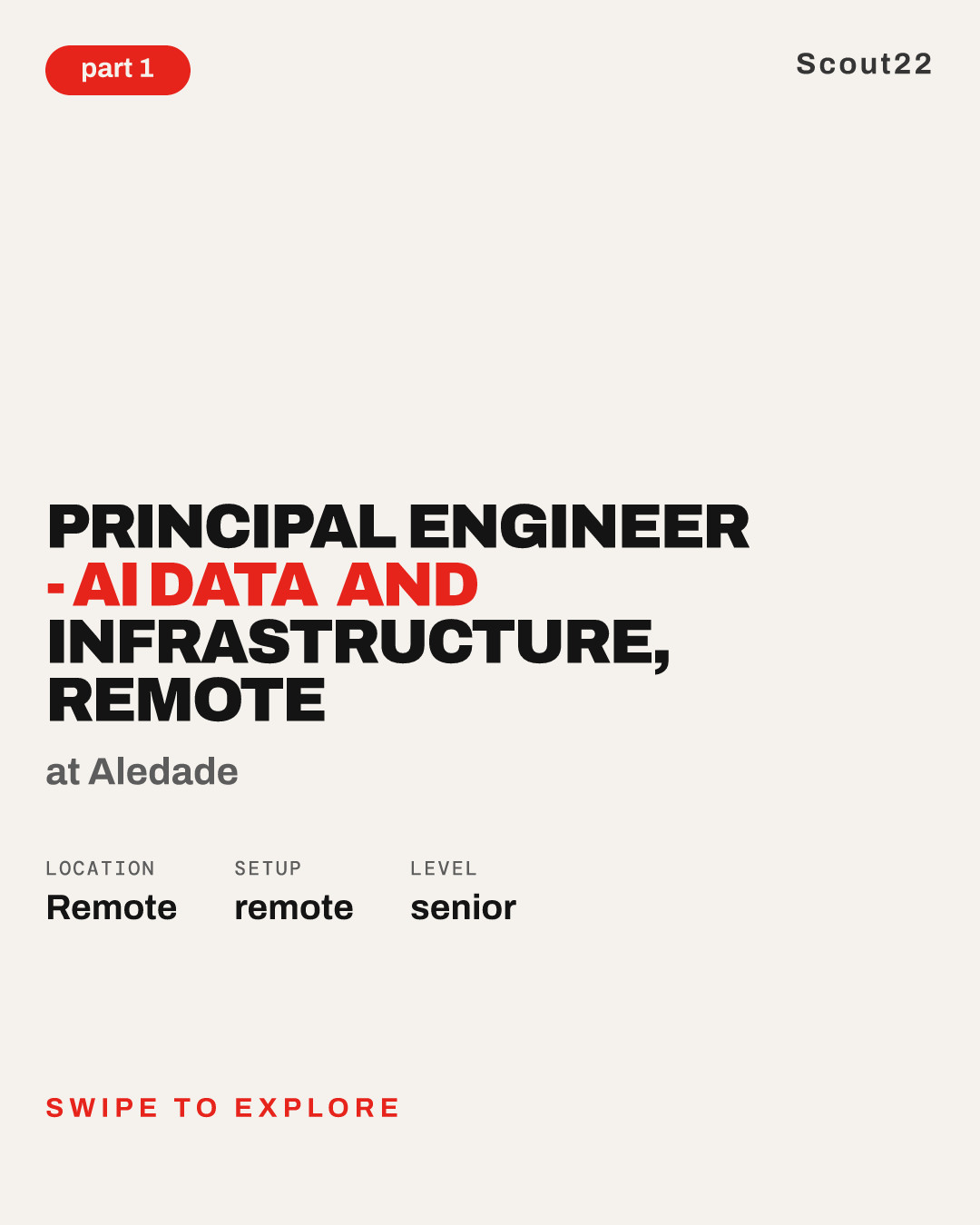Principal Engineer - AI Data and Infrastructure, Remote at Aledade