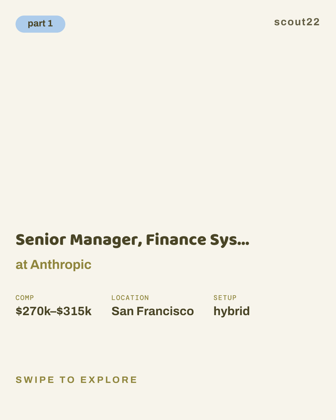 Senior Manager, Finance Systems - Treasury at Anthropic