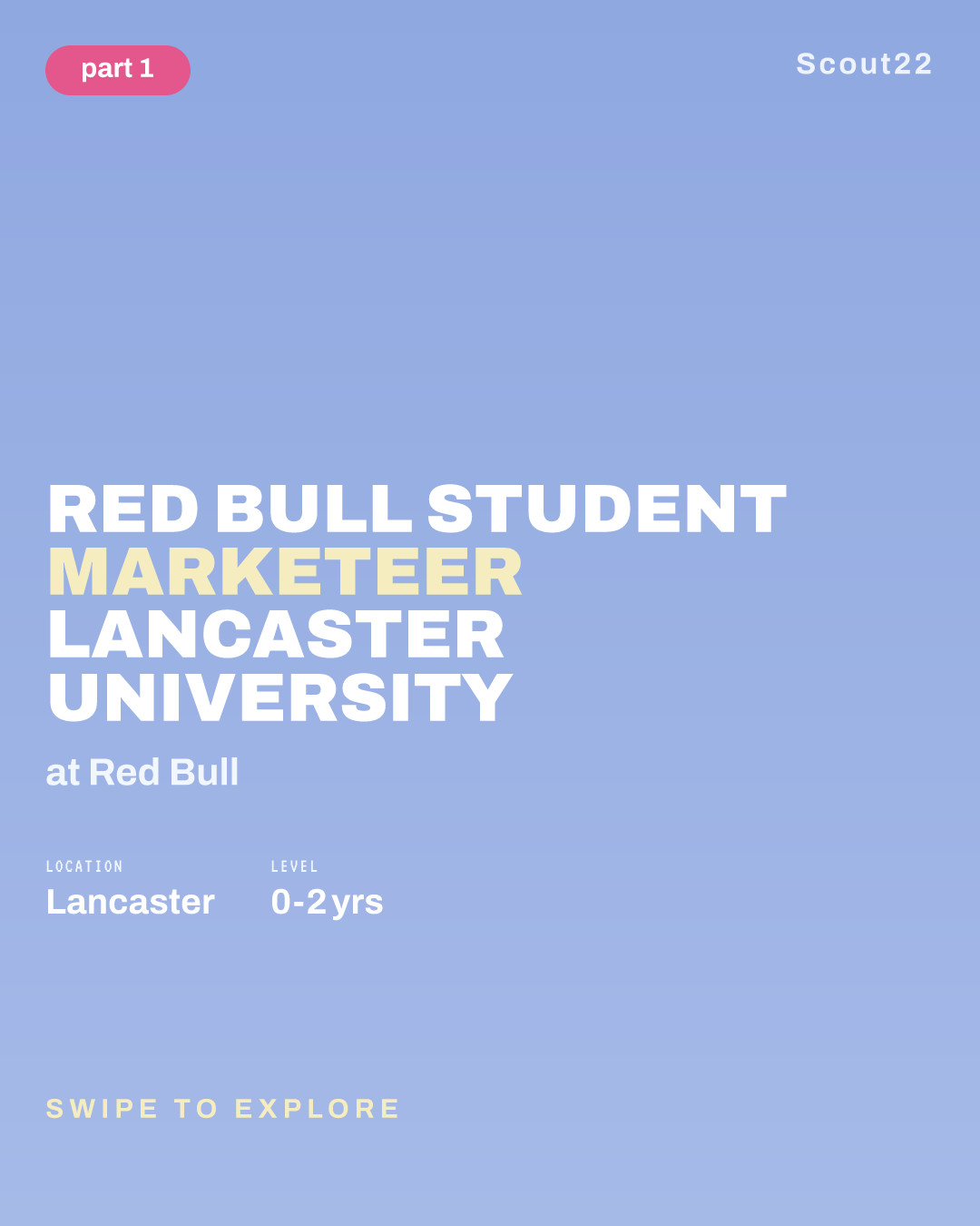 Red Bull Student Marketeer Lancaster University at Red Bull
