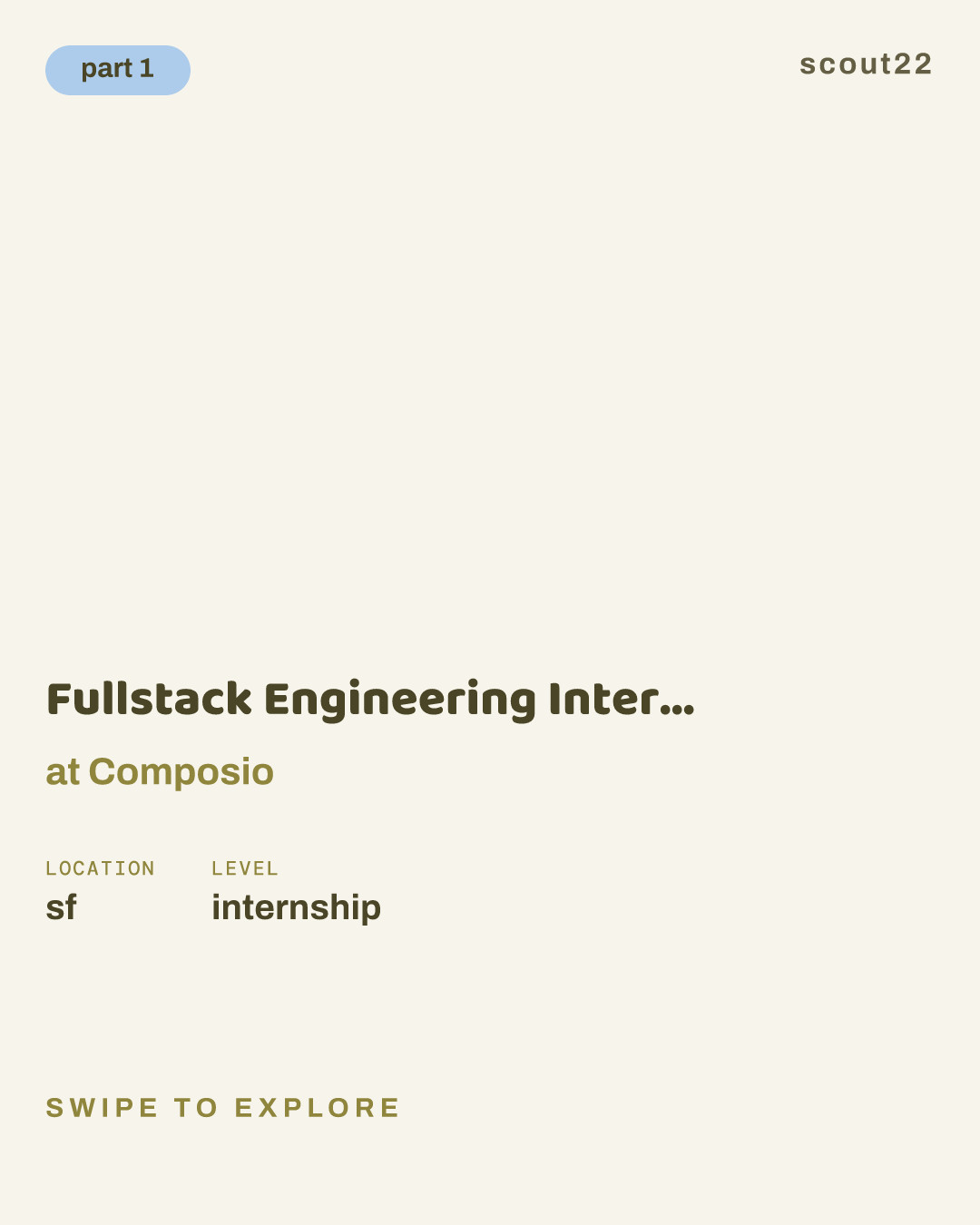 Fullstack Engineering Internship, Product Team (Fall 2026 & Winter 2027) at Composio