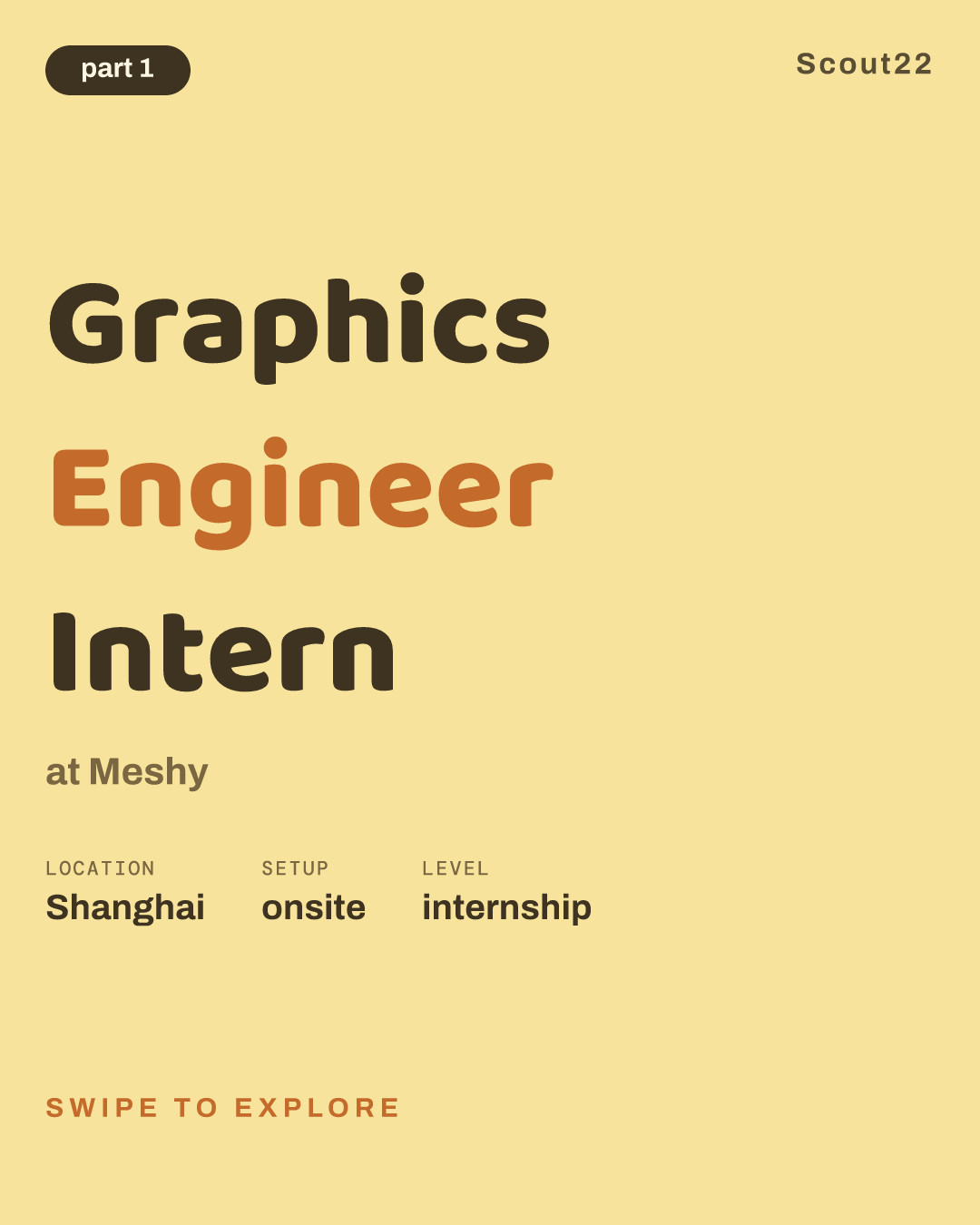 Graphics Engineer Intern at Meshy
