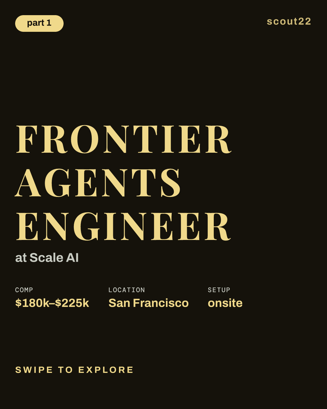 Frontier Agents Engineer at Scale AI