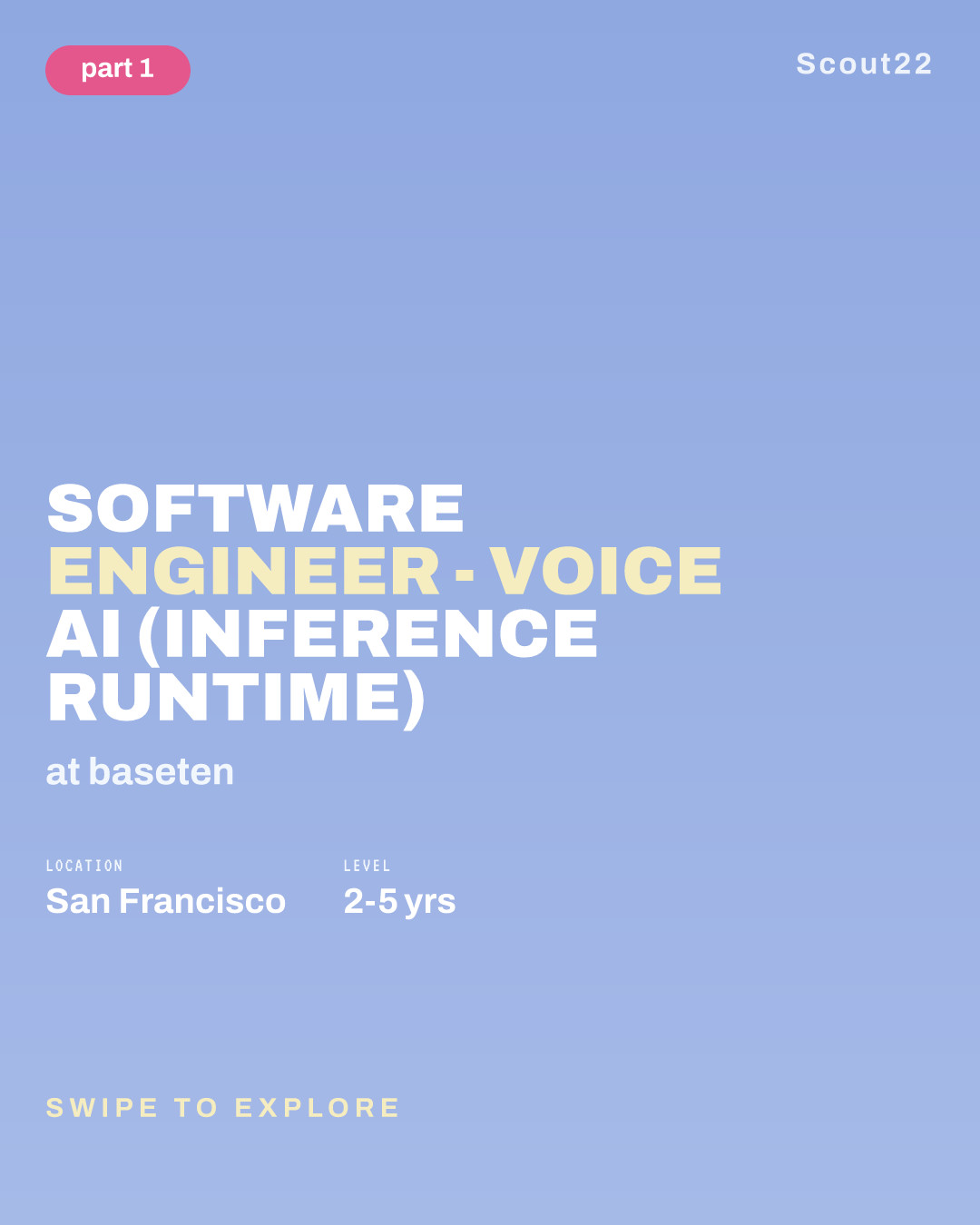 Software Engineer - Voice AI (Inference Runtime) at baseten