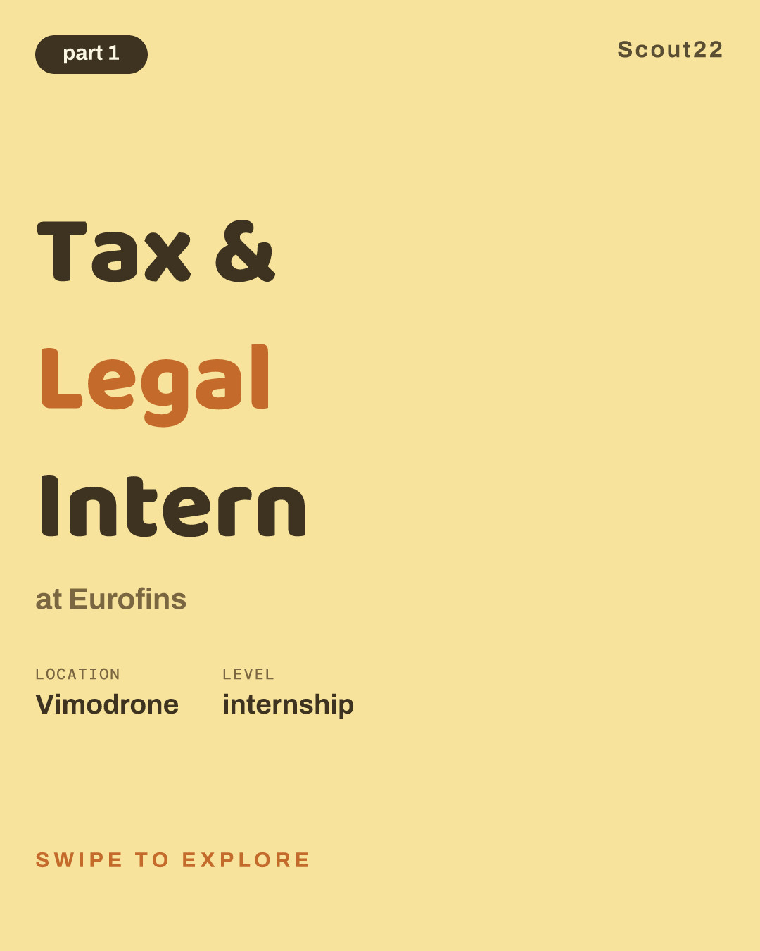 Tax & Legal Intern at Eurofins