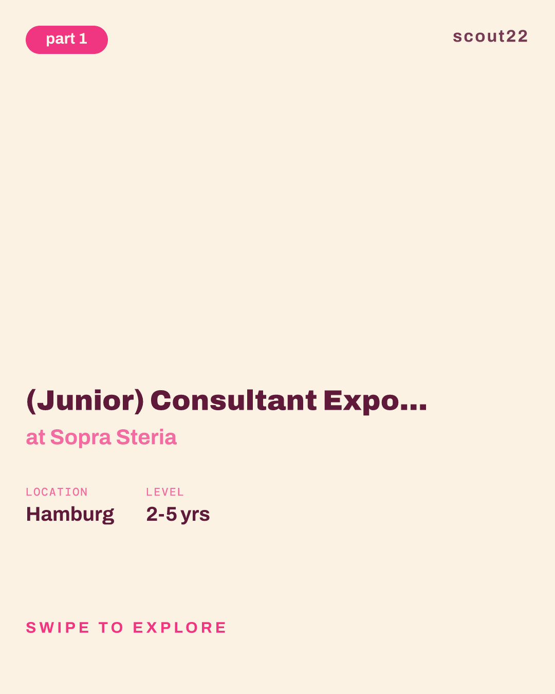 (Junior) Consultant Export Control (m/w/d) at Sopra Steria