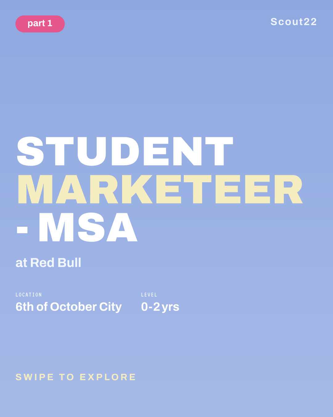 Student Marketeer - MSA at Red Bull