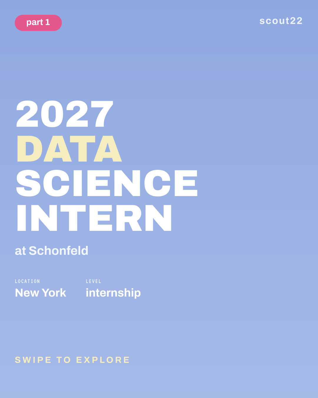 2027 Data Science Intern at Schonfeld