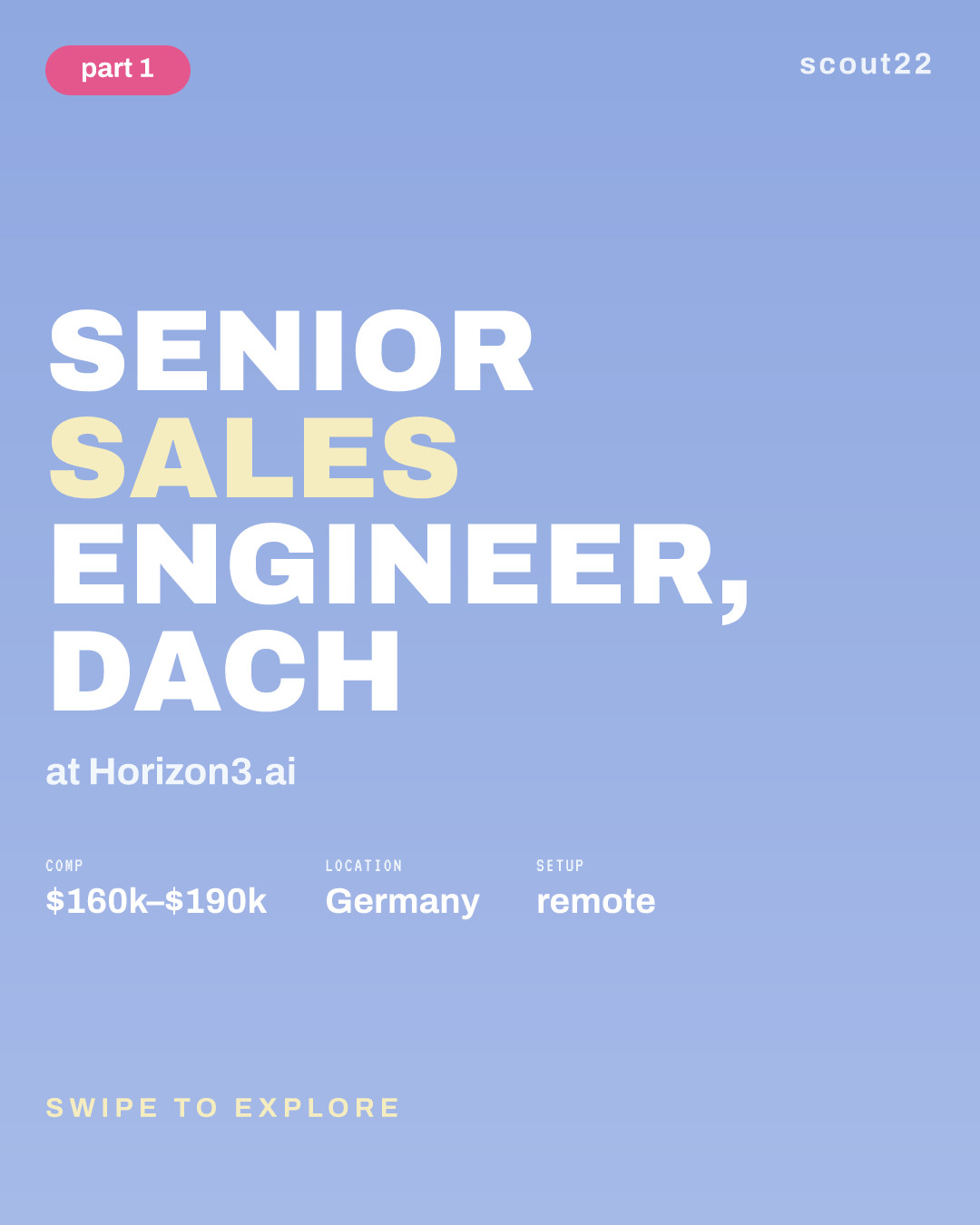 Senior Sales Engineer, DACH at Horizon3.ai
