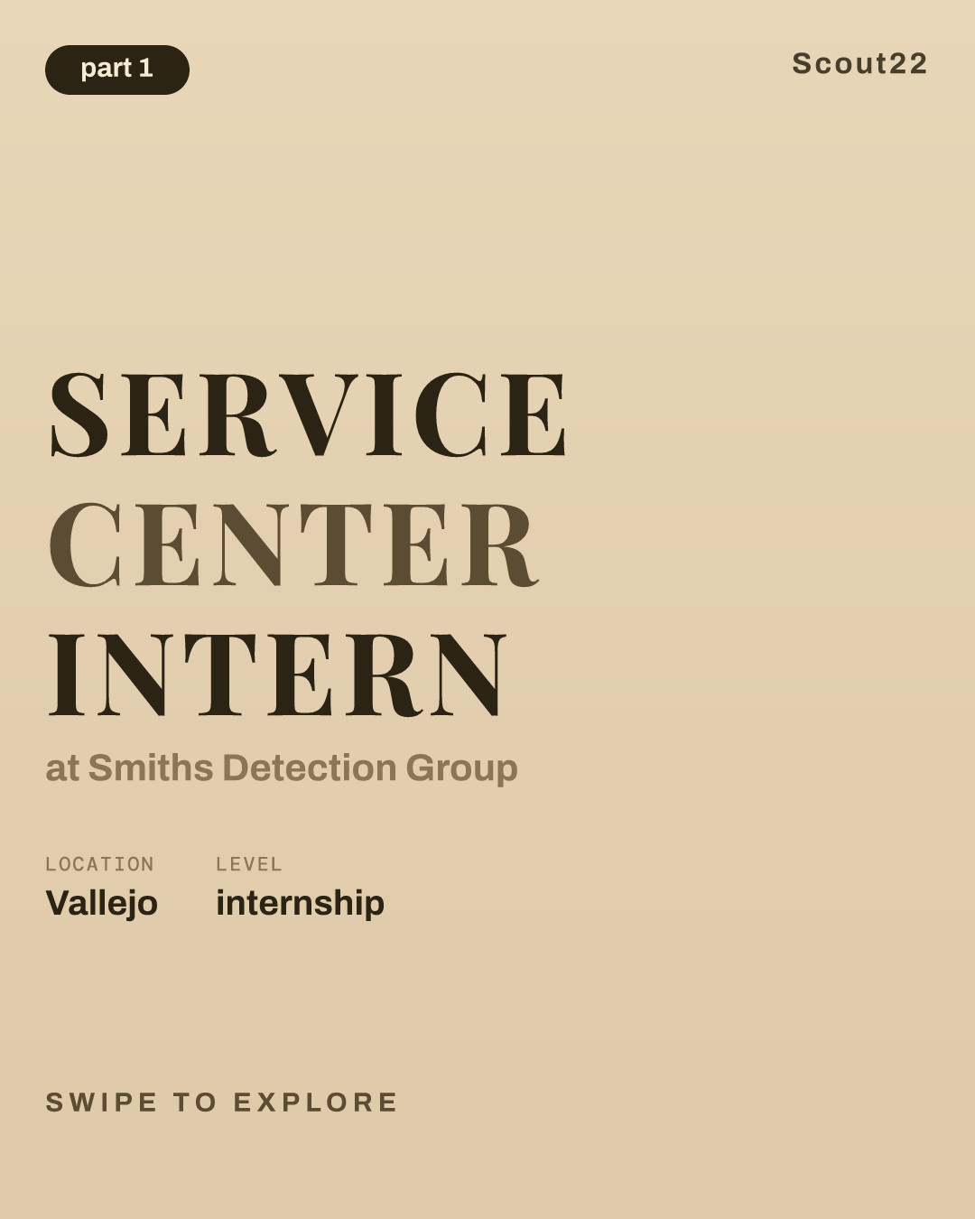 Service Center Intern at Smiths Detection Group