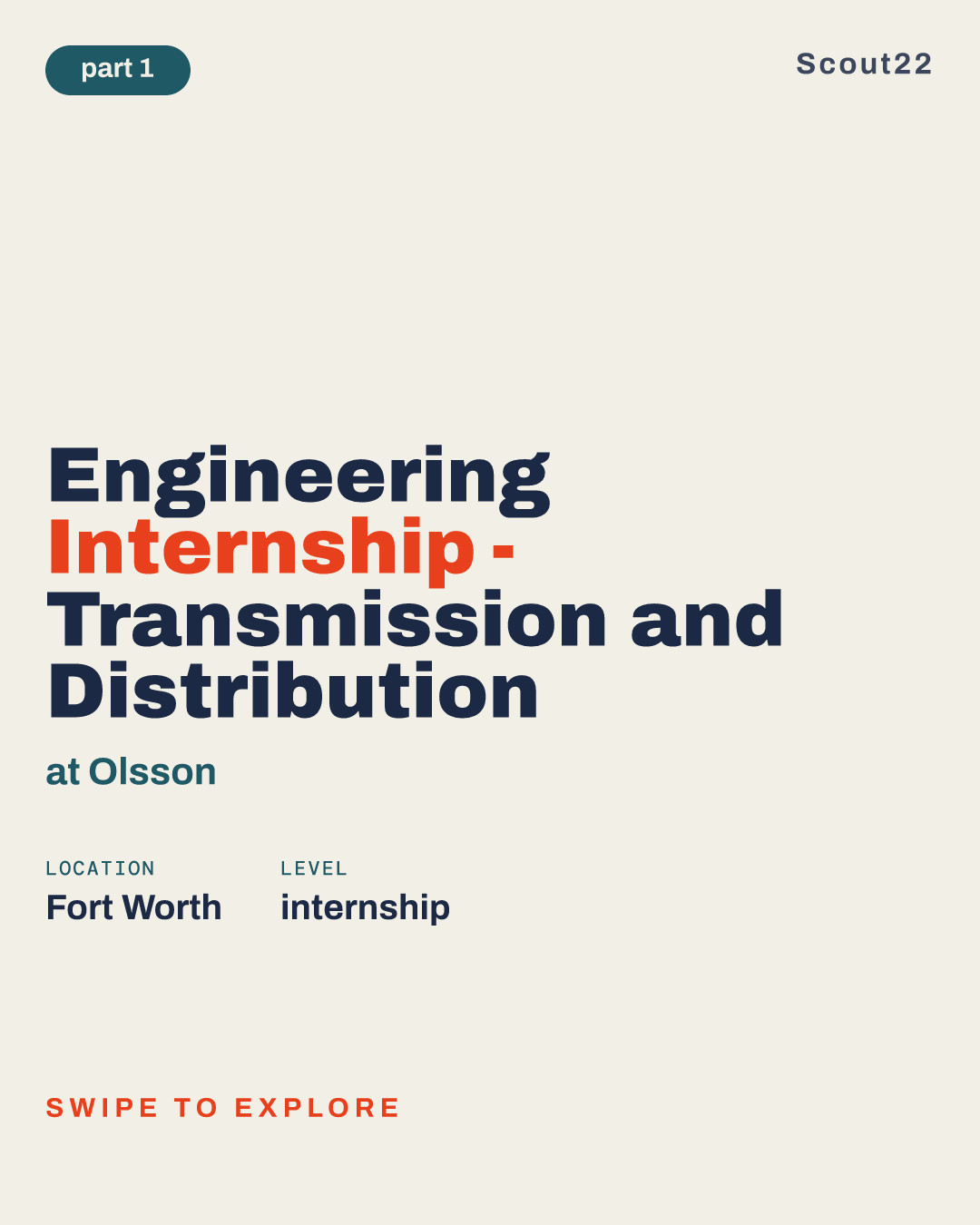 Engineering Internship - Transmission and Distribution at Olsson