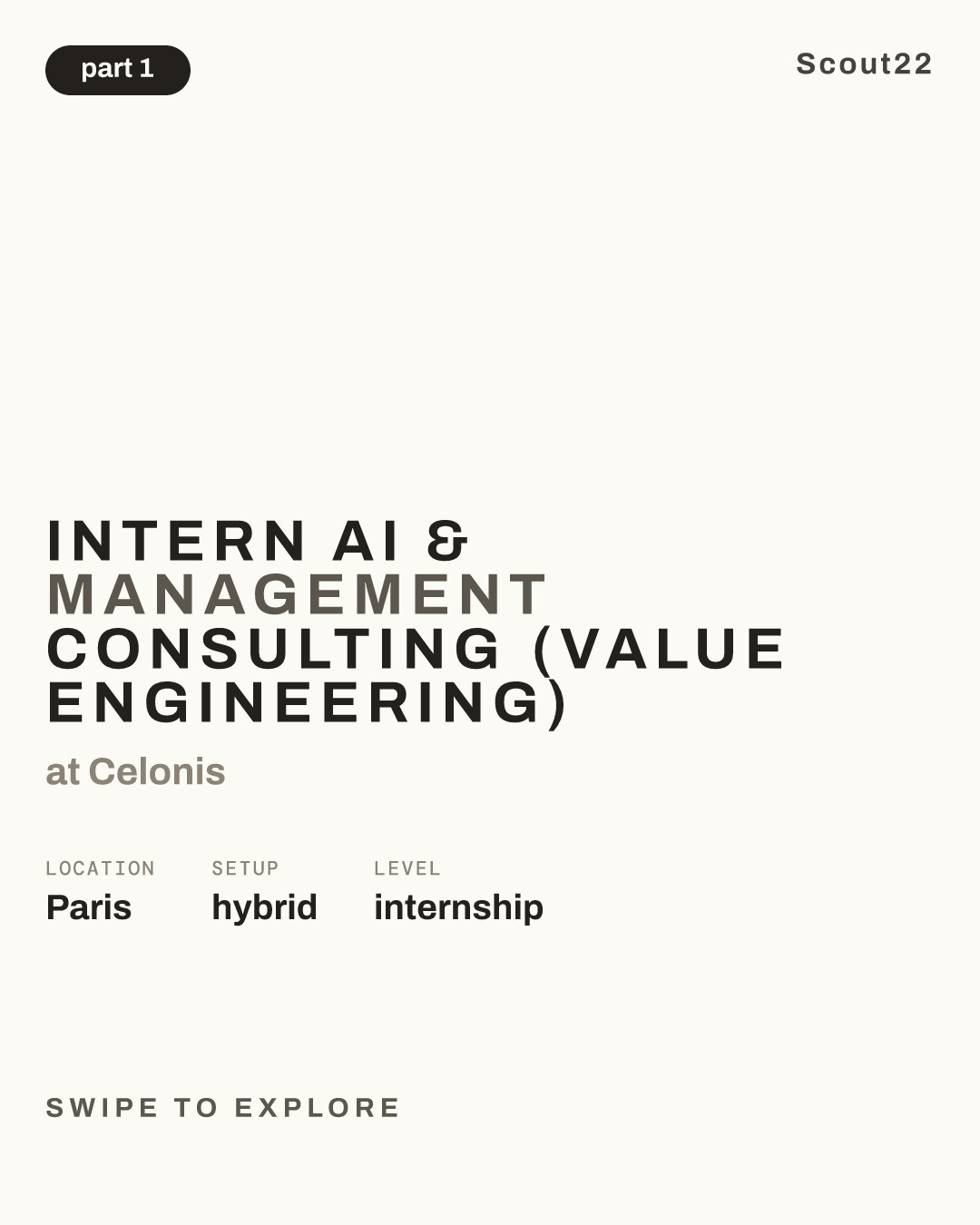 Intern AI & Management Consulting (Value Engineering) at Celonis