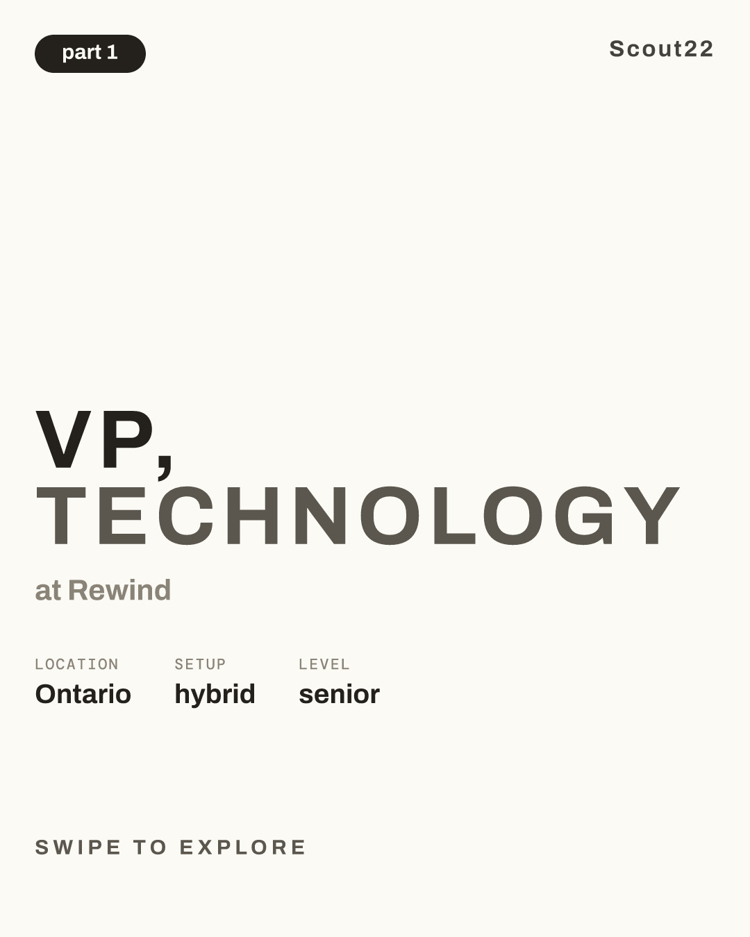 VP, Technology at Rewind