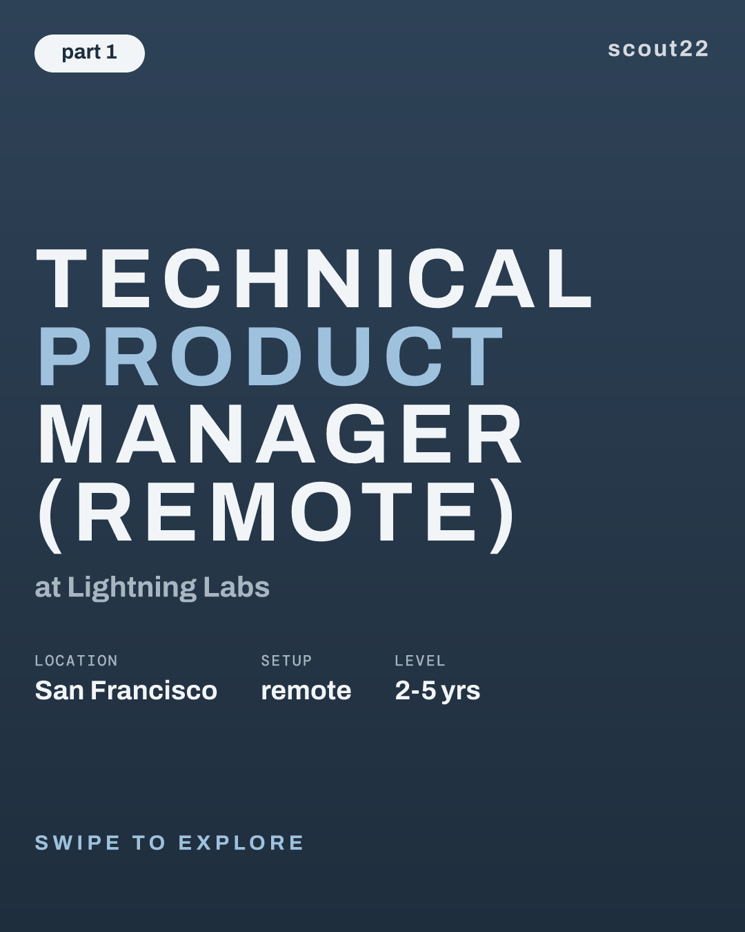 Technical Product Manager (Remote) at Lightning Labs