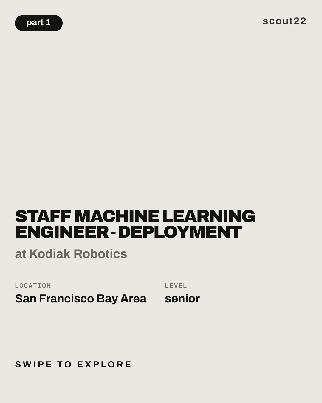 Staff Machine Learning Engineer - Deployment at Kodiak Robotics