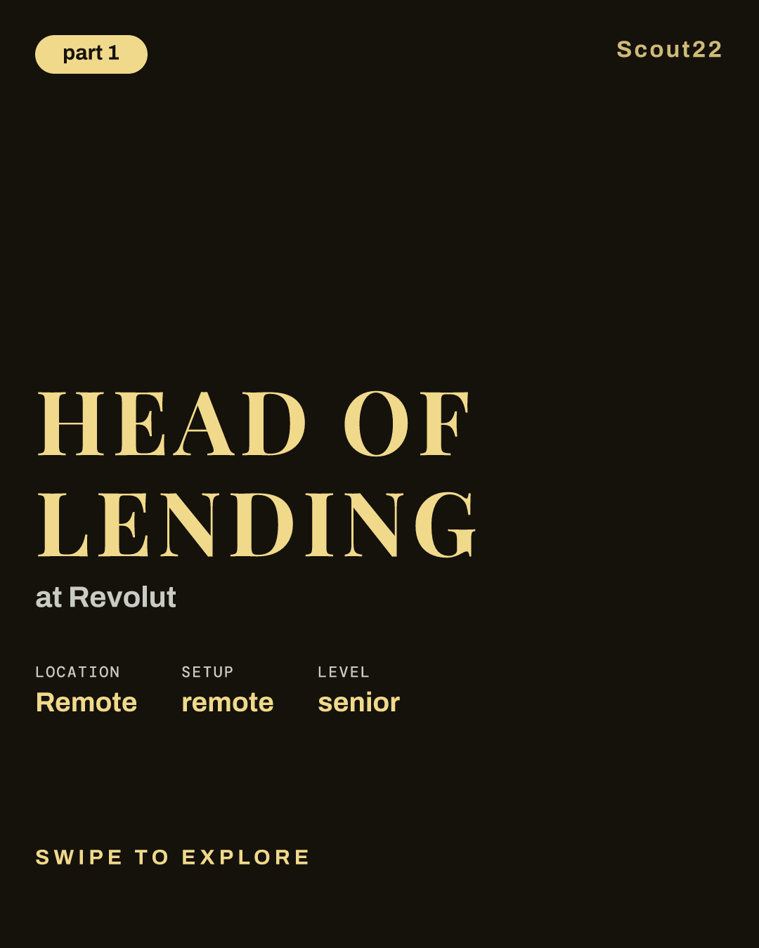 Head of Lending at Revolut