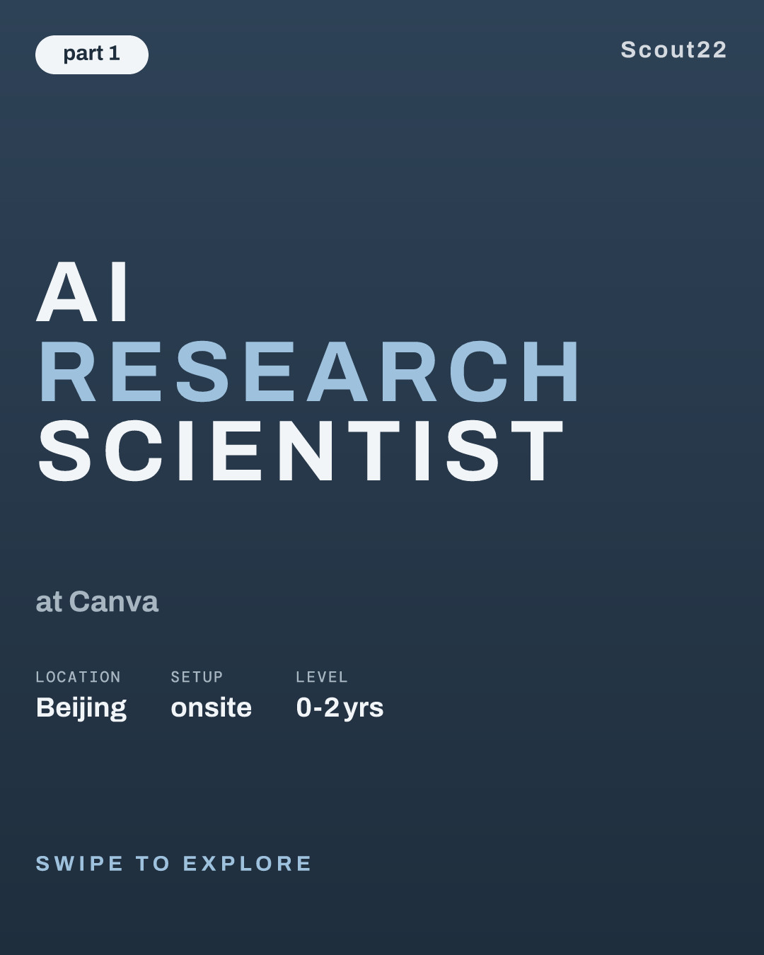 AI Research Scientist 大模型研究科学家 at Canva