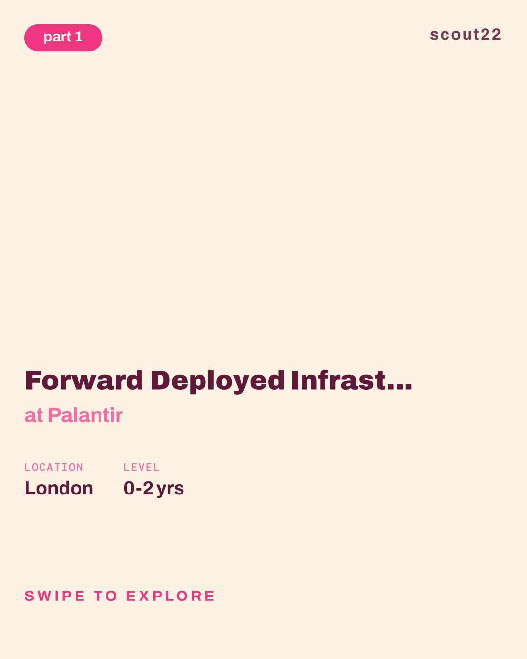 Forward Deployed Infrastructure Engineer, New Grad - UK Government at Palantir