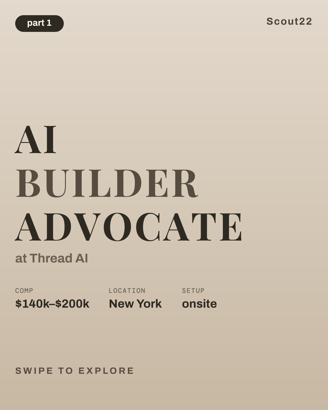 AI Builder Advocate at Thread AI