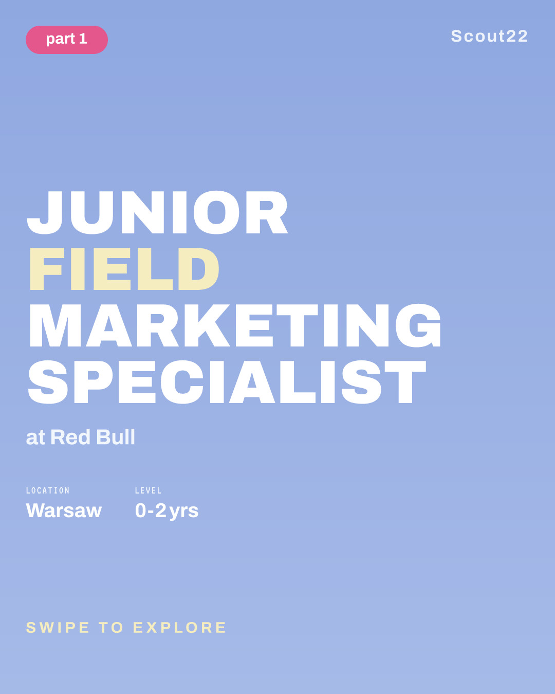 Junior Field Marketing Specialist at Red Bull