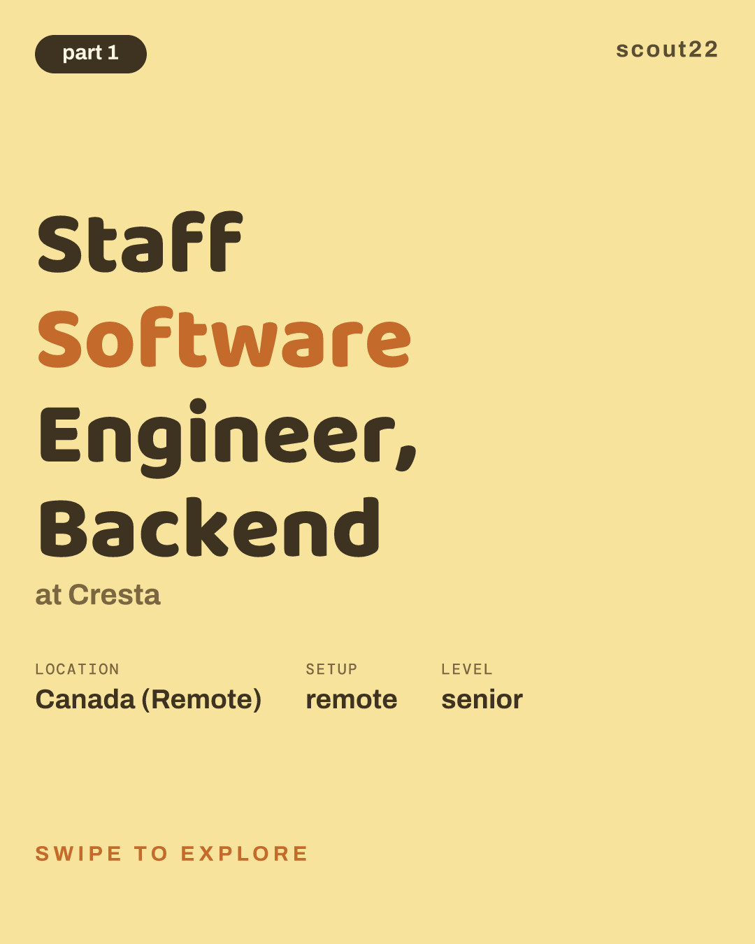 Staff Software Engineer, Backend at Cresta