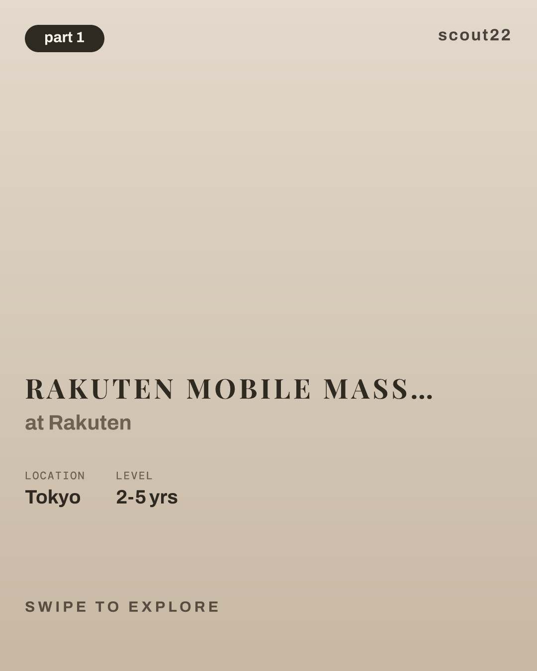 Rakuten Mobile Mass Retailer Sales - Partner Shop Strategy Section , Area Business Promotion Department , Area Business Supervisory Department at Rakuten
