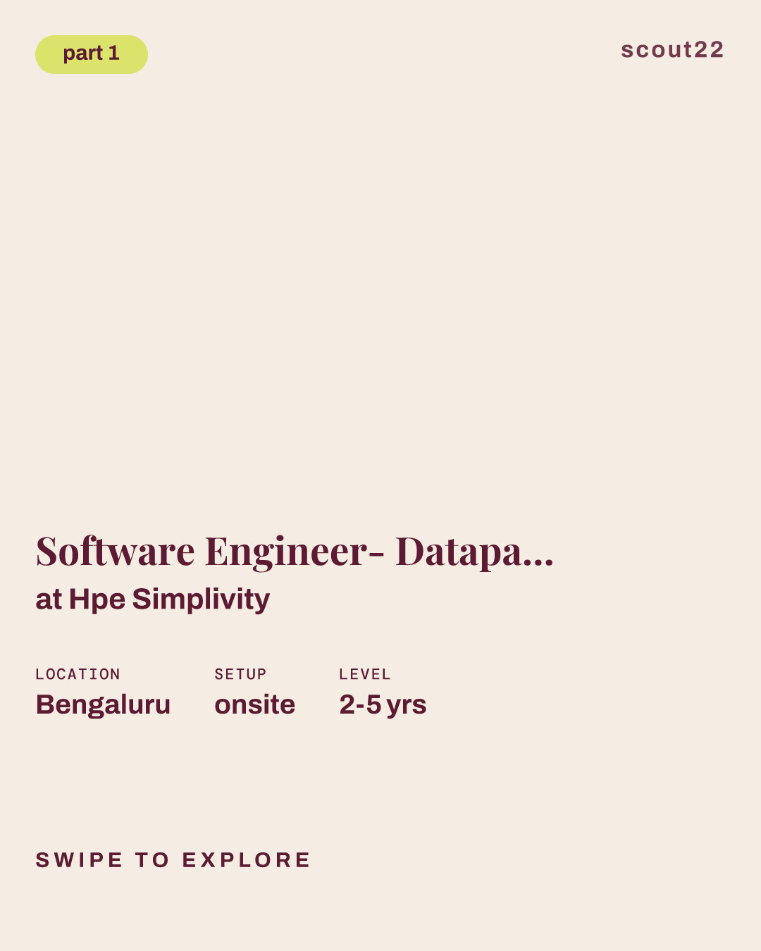 Software Engineer- Datapath Forwarding (Sonic) at Hpe Simplivity