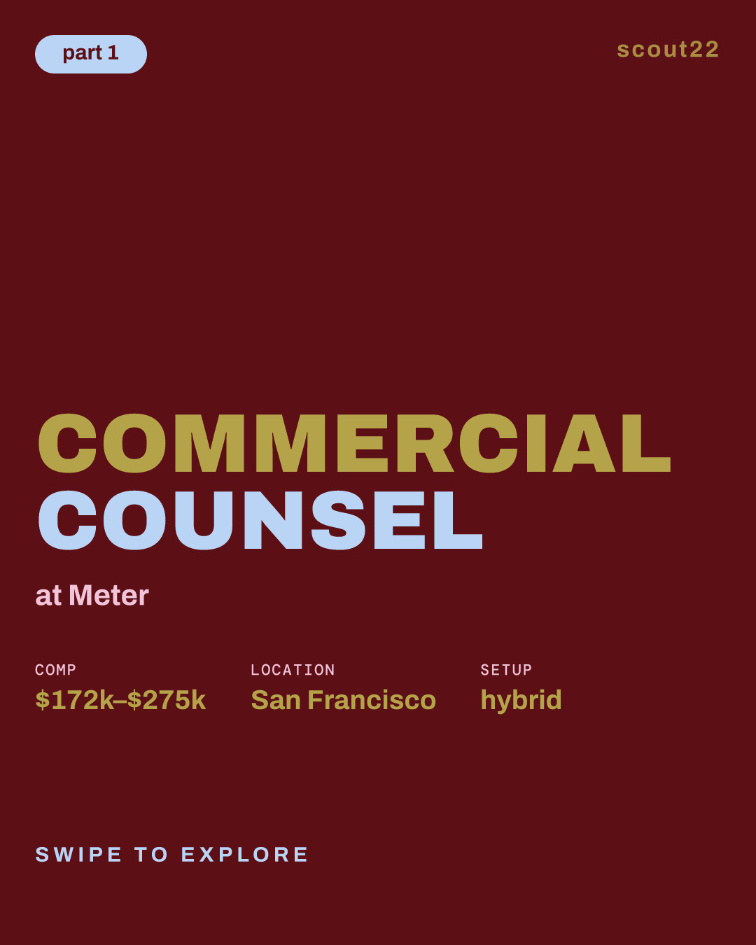 Commercial Counsel at Meter