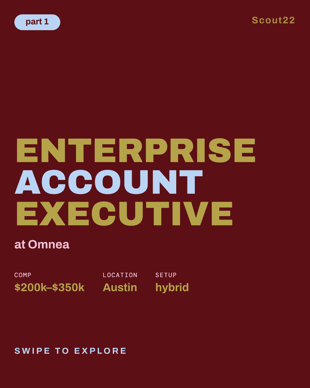 Enterprise Account Executive at Omnea