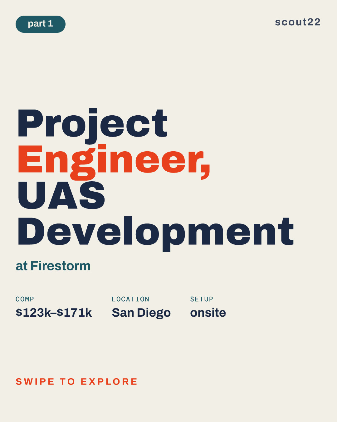 Project Engineer, UAS Development at Firestorm
