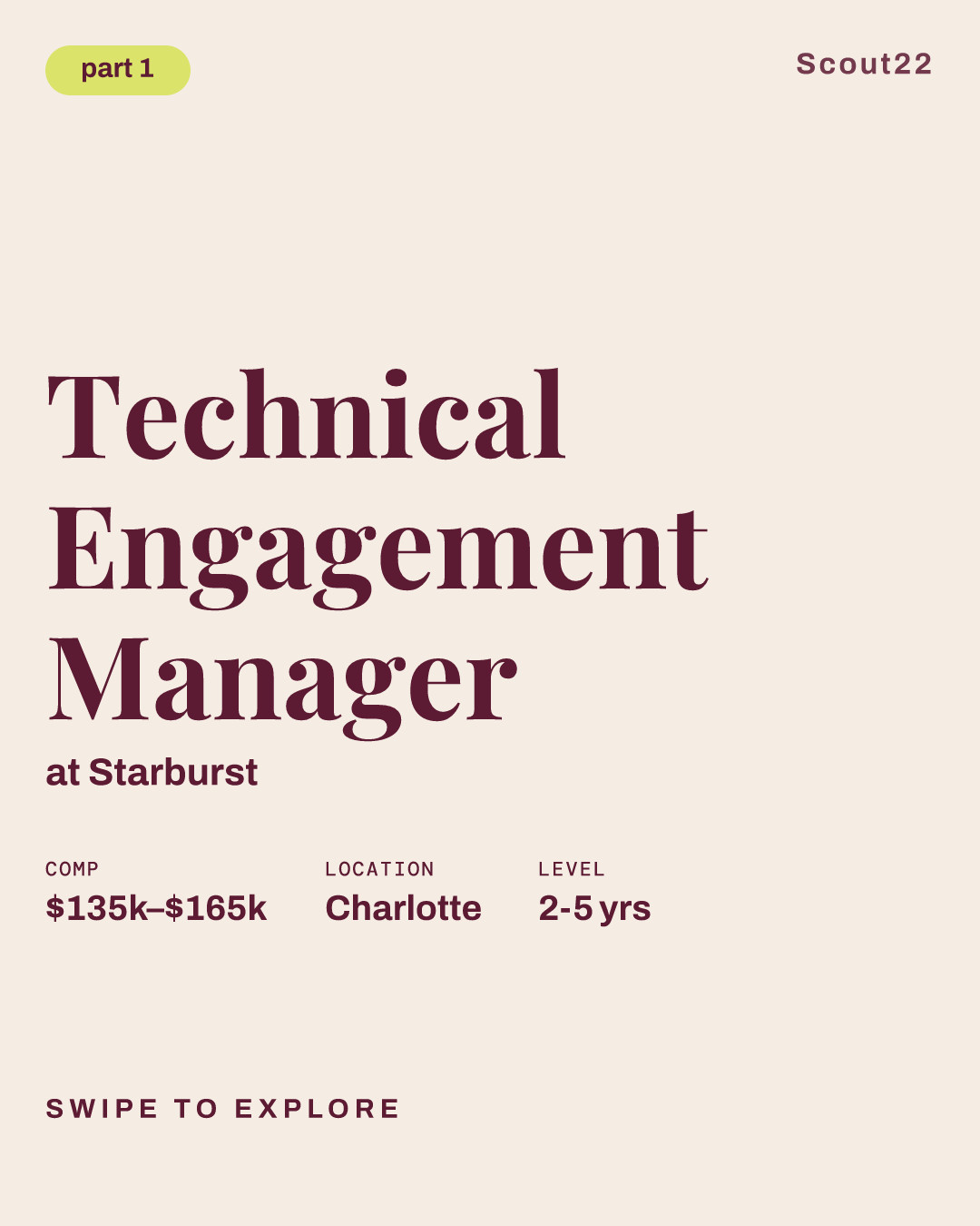 Technical Engagement Manager at Starburst