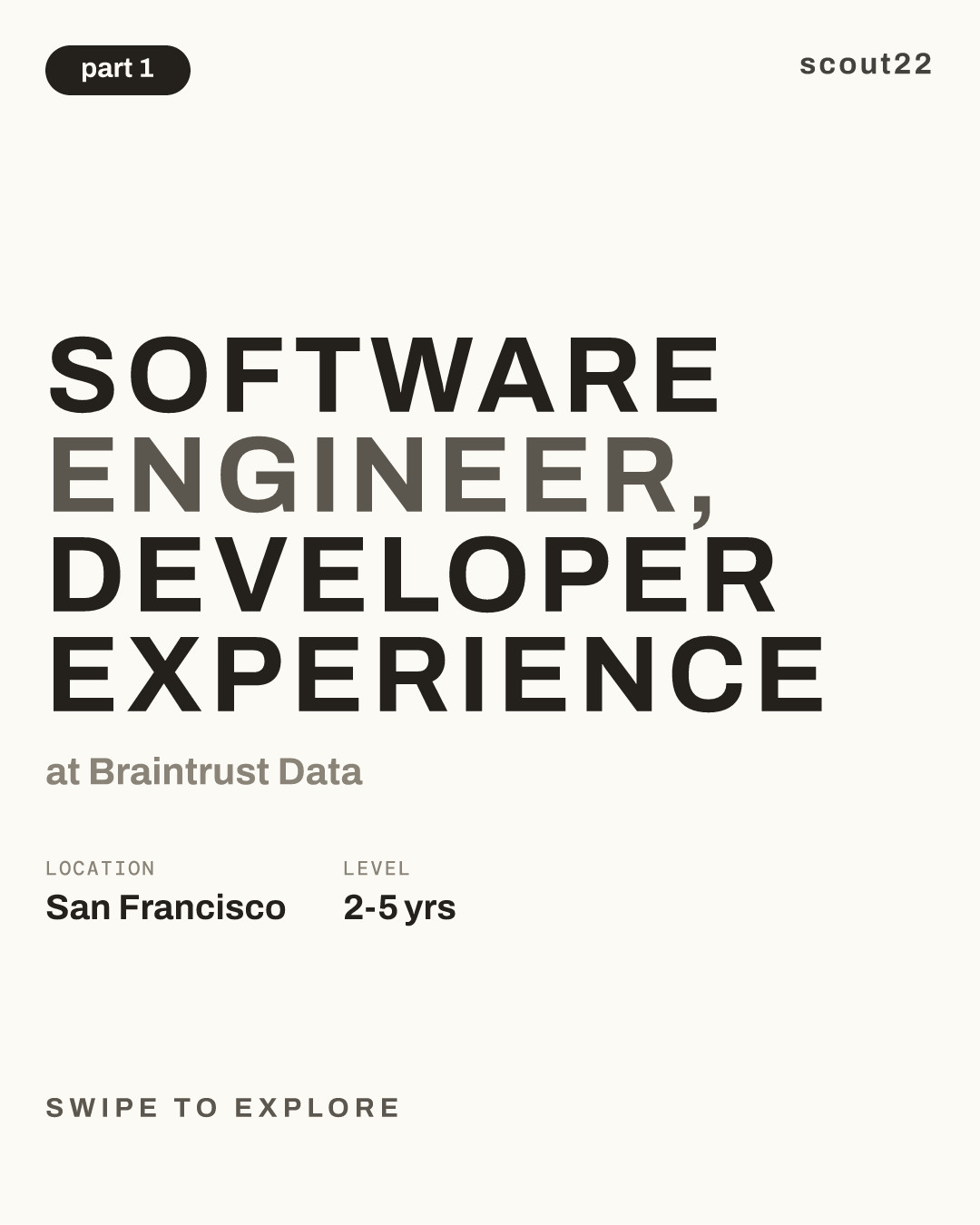Software Engineer, Developer Experience at Braintrust Data