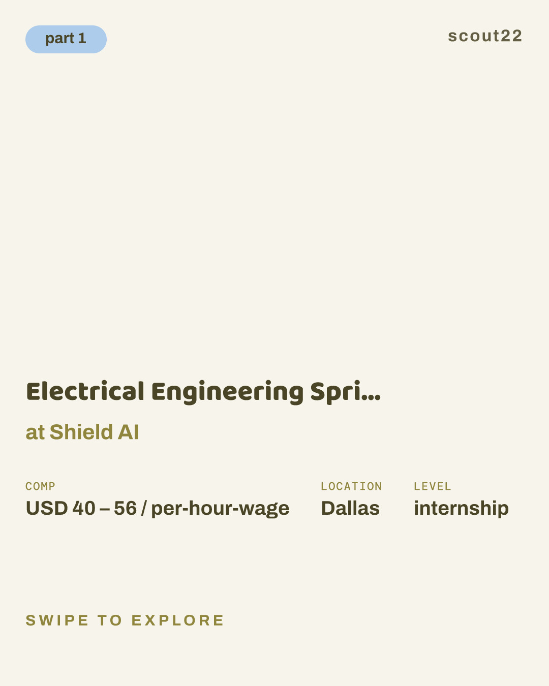 Electrical Engineering Spring Co-op (January 2027) (R4475) at Shield AI