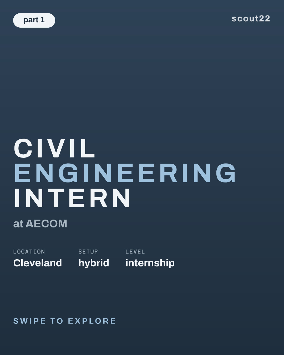 Civil Engineering Intern at AECOM