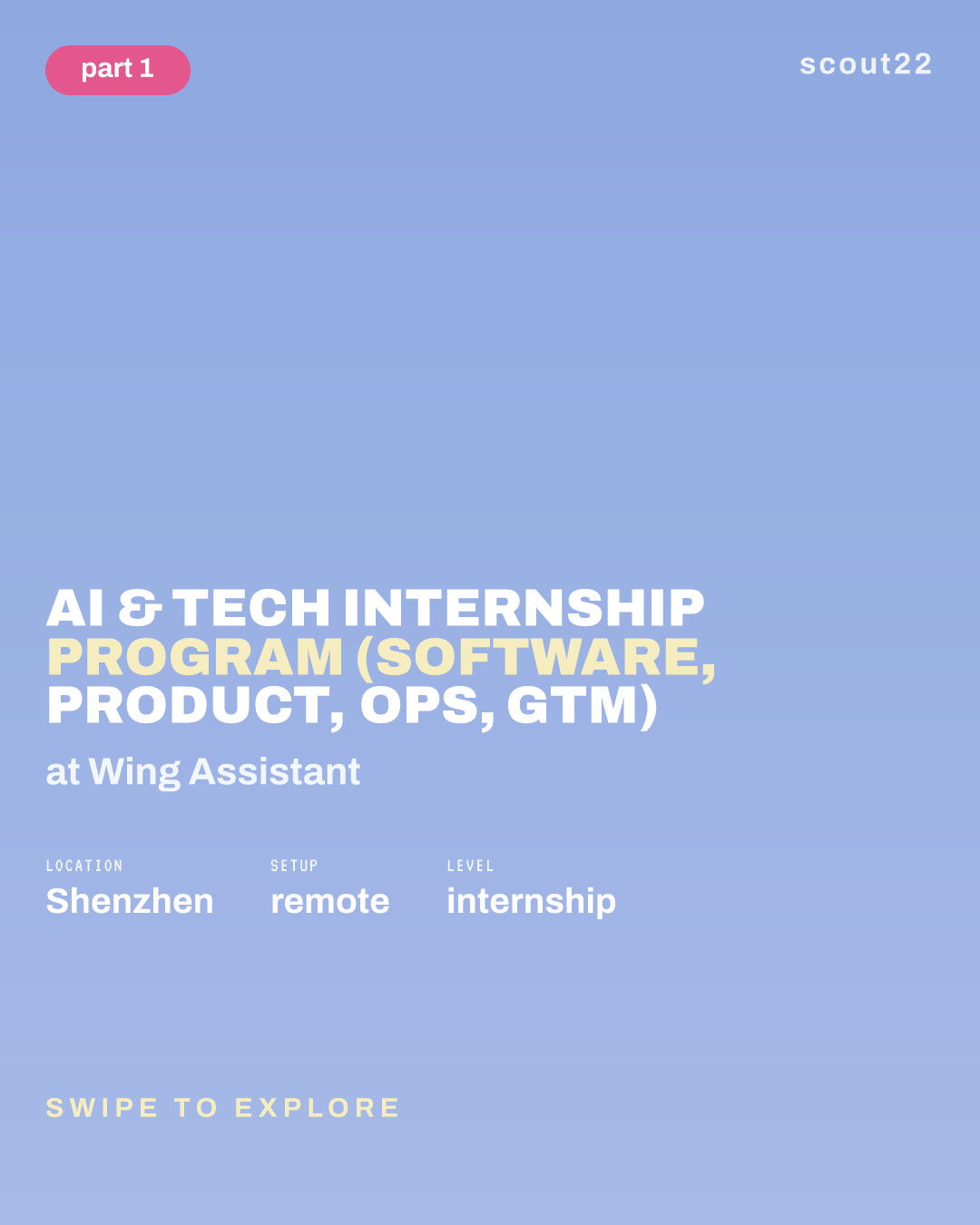 AI & Tech Internship Program (Software, Product, Ops, GTM) at Wing Assistant